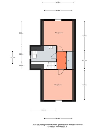 Floorplan - Achterste Kamp 53, 3751 JH Bunschoten-Spakenburg